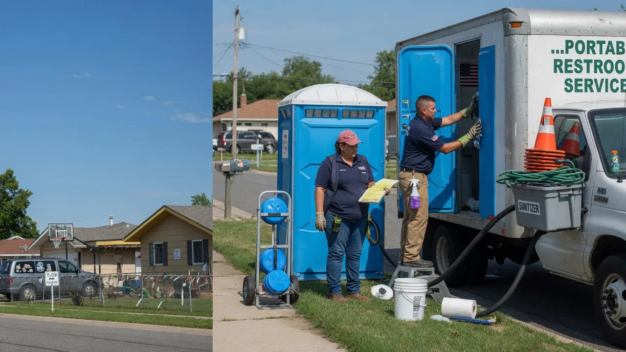 Porta Potty Rental in Butler, OH near me